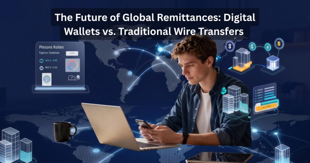 Digital wallets vs traditional wire transfers