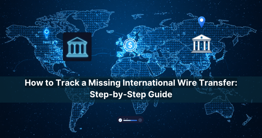 How To Track Missing International Wire Transfer Using a Laptop Interface