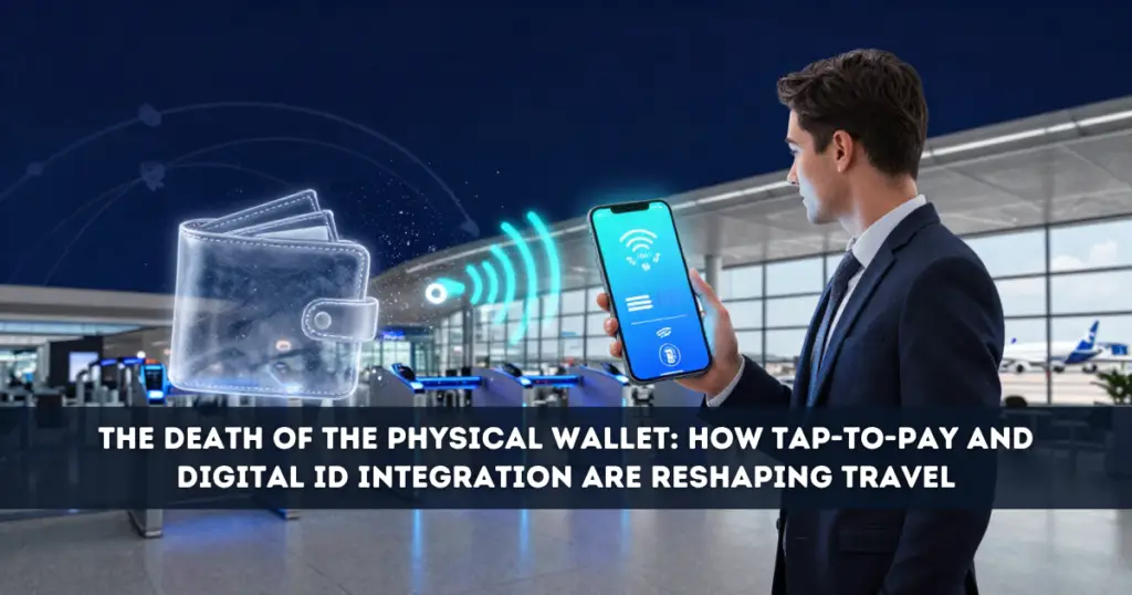 Digital ID Integration and contactless mobile travel passport verification terminal interface