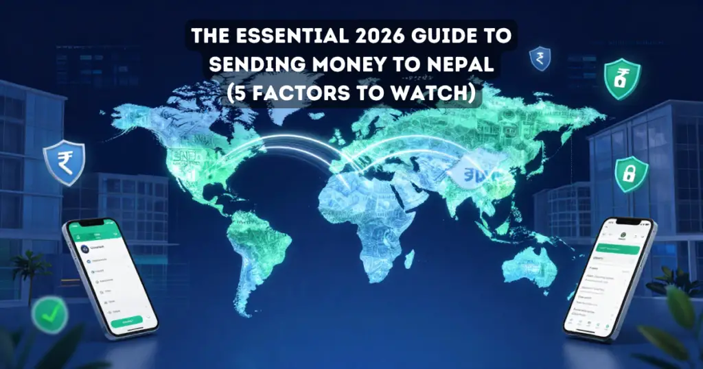 Sending Money to Nepal international remittance transaction interface